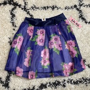 Soho Kids Floral Skirt